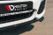 Cup Spoilerlippe Front Ansatz passend für BMW X3 F25 M-Paket Facelift schwarz Hochglanz