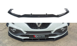 Street+ Spoilerlippe Front Ansatz V.1 passend für Renault Megane IV RS schwarz Hochglanz