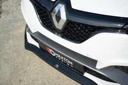 Cup Spoilerlippe Front Ansatz V.2 für Renault Megane IV RS schwarz Hochglanz