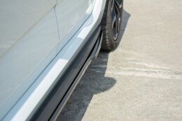 Seitenschweller Ansatz Cup Leisten passend für Renault Megane IV RS Carbon Look