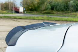 Heck Spoiler Aufsatz Abrisskante passend für Renault Megane IV RS schwarz Hochglanz