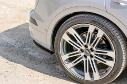 Heck Ansatz Flaps Diffusor für Audi SQ5/Q5 S-line MkII schwarz Hochglanz