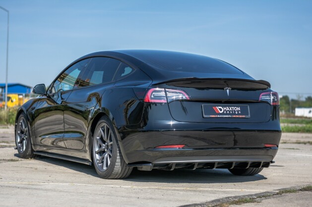 Heck Spoiler Aufsatz Abrisskante für Tesla Model 3 schwarz matt, 90,30 €