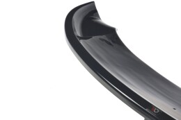 Cup Spoilerlippe Front Ansatz für Tesla Model 3 schwarz Hochglanz