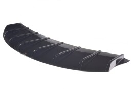 Heck Ansatz Diffusor passend für Tesla Model 3 schwarz Hochglanz