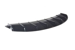 Heck Ansatz Diffusor passend für Tesla Model 3 schwarz Hochglanz