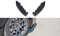 Heck Ansatz Flaps Diffusor passend für Tesla Model 3 Carbon Look
