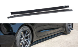 Seitenschweller Ansatz Cup Leisten passend für Tesla...