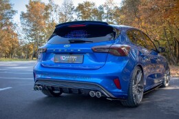 Heck Ansatz Diffusor passend für Ford Focus...
