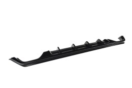 Heck Ansatz Diffusor passend für Ford Focus Hatchabck ST-Line schwarz Hochglanz