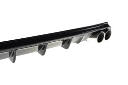 Heck Ansatz Diffusor passend für Ford Focus Hatchabck ST-Line schwarz Hochglanz