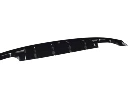 Heck Ansatz Diffusor passend für Ford Focus Hatchabck ST-Line schwarz Hochglanz