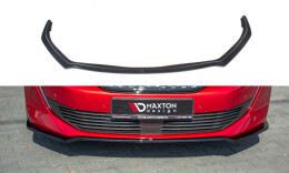 Cup Spoilerlippe Front Ansatz V.1 passend für Peugeot 508 GT Mk2 schwarz Hochglanz