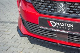 Cup Spoilerlippe Front Ansatz V.1 passend für Peugeot 508 GT Mk2 schwarz Hochglanz
