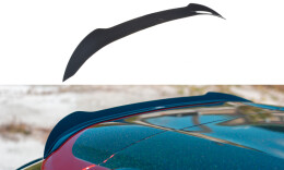 Heck Spoiler Aufsatz Abrisskante passend für Peugeot 508 Mk2 SW schwarz Hochglanz