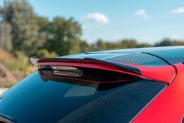 Heck Spoiler Aufsatz Abrisskante passend für Peugeot 508 Mk2 SW schwarz Hochglanz