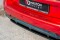 Mittlerer Cup Diffusor Heck Ansatz DTM Look passend für Peugeot 508 SW Mk2 schwarz matt