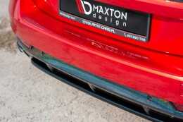 Mittlerer Cup Diffusor Heck Ansatz passend für(ohne vertikale balken) Peugeot 508 Benzin Mk2 schwarz Hochglanz