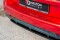 Mittlerer Cup Diffusor Heck Ansatz für Peugeot 508 SW Mk2 schwarz Hochglanz