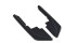 Heck Ansatz Flaps Diffusor passend für Peugeot 508 Benzin Mk2 schwarz Hochglanz