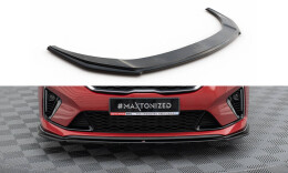 Cup Spoilerlippe Front Ansatz V.1 passend für Kia Ceed GT / GT-Line Mk3 / Proceed Mk1 schwarz Hochglanz