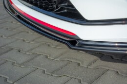 Cup Spoilerlippe Front Ansatz V.2 für Kia ProCeed GT Mk 3 schwarz Hochglanz