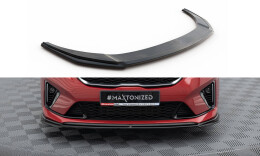 Cup Spoilerlippe Front Ansatz V.2 passend für Kia Ceed GT / GT-Line Mk3 / Proceed Mk1 schwarz Hochglanz