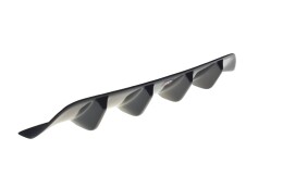 Street+ Heck Ansatz Diffusor passend für Kia ProCeed GT Mk1 schwarz Hochglanz