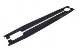 Seitenschweller Ansatz Cup Leisten für Kia ProCeed GT Mk3 schwarz Hochglanz