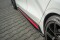Seitenschweller Ansatz Cup Leisten für Kia ProCeed GT Mk3 schwarz Hochglanz