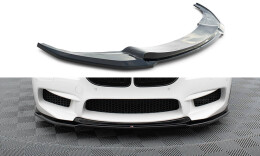Cup Spoilerlippe Front Ansatz V.2 passend für BMW M6 Gran Coupe / Coupe / Cabriolet F06 / F13 / F12 schwarz Hochglanz