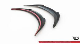 Heck Spoiler Aufsatz Abrisskante passend für Toyota Supra Mk5 schwarz Hochglanz