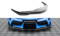 Cup Spoilerlippe Front Ansatz V.1 passend für Toyota Supra Mk5 schwarz Hochglanz