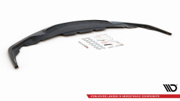 Cup Spoilerlippe Front Ansatz V.2 für Toyota Supra Mk5 schwarz Hochglanz