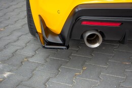 Heck Ansatz Flaps Diffusor V.1 für Toyota Supra Mk5 schwarz Hochglanz