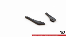 Heck Ansatz Flaps Diffusor V.1 passend für Toyota Supra Mk5 schwarz Hochglanz