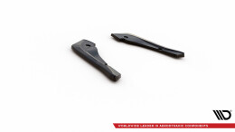 Heck Ansatz Flaps Diffusor V.1 passend für Toyota Supra Mk5 schwarz Hochglanz