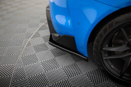 Street+ Heck Ansatz Flaps V.1 passend für Toyota Supra Mk5 schwarz Hochglanz