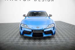 Cup Spoilerlippe Front Ansatz V.3 passend für Toyota Supra Mk5 rot Hochglanz