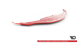 Street+ Spoilerlippe Front Ansatz V.3 passend für Toyota Supra Mk5 rot Hochglanz