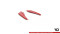 Street+ Heck Ansatz Flaps V.2 passend für Toyota Supra Mk5 rot Hochglanz