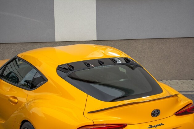 Heckscheiben Spoiler passend für Toyota Supra mk5 schwarz matt