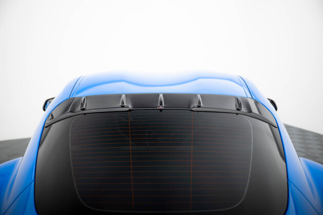 Heckscheiben Spoiler passend für Toyota Supra mk5 schwarz Hochglanz