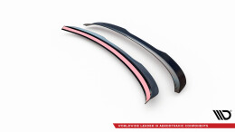 Heck Spoiler Aufsatz Abrisskante V.2 passend für Skoda Superb Liftback Mk3 / Mk3 Facelift schwarz Hochglanz