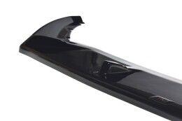 Cup Spoilerlippe Front Ansatz V.2 passend für Skoda Superb Liftback / Combi Mk3 Facelift schwarz Hochglanz