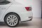 Heck Ansatz Flaps Diffusor passend für Skoda Superb Liftback / Combi Mk3 Facelift schwarz Hochglanz