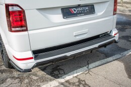Heck Ansatz Diffusor passend für VW T6 schwarz...