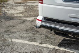 Heck Ansatz Flaps Diffusor passend für VW T6 schwarz...