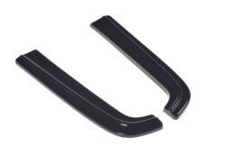 Heck Ansatz Flaps Diffusor passend für VW T6 schwarz Hochglanz