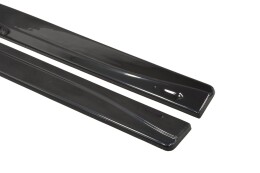 Seitenschweller Ansatz Cup Leisten V.1 passend für BMW M4 F82 schwarz Hochglanz